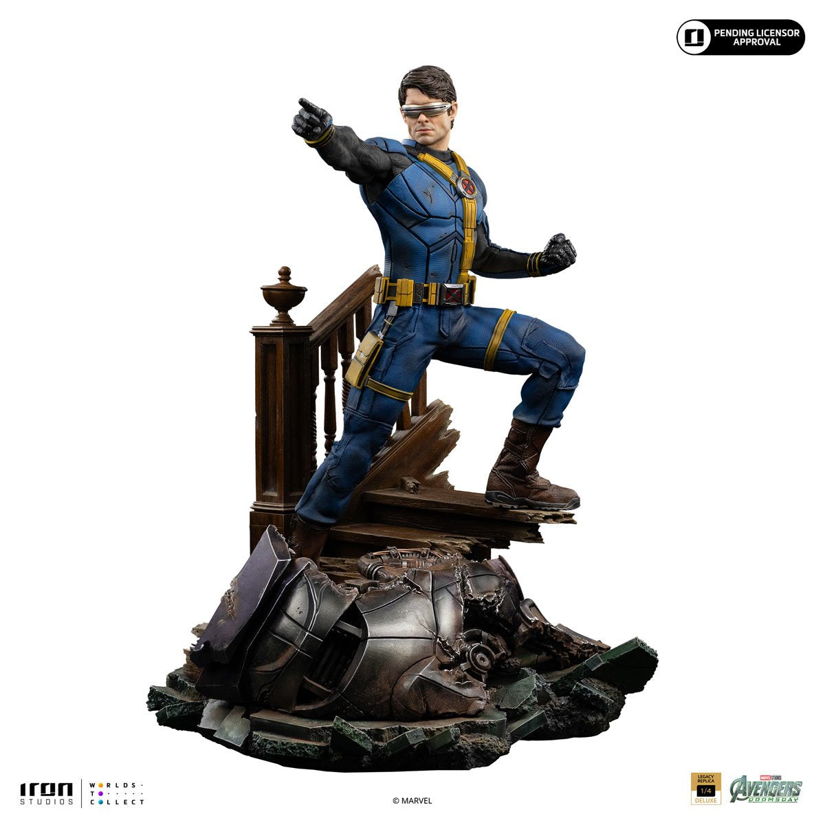 Avengers: Doomsday Cyclops Deluxe Legacy Replica 1:4 Limited Edition Statue - Image 2