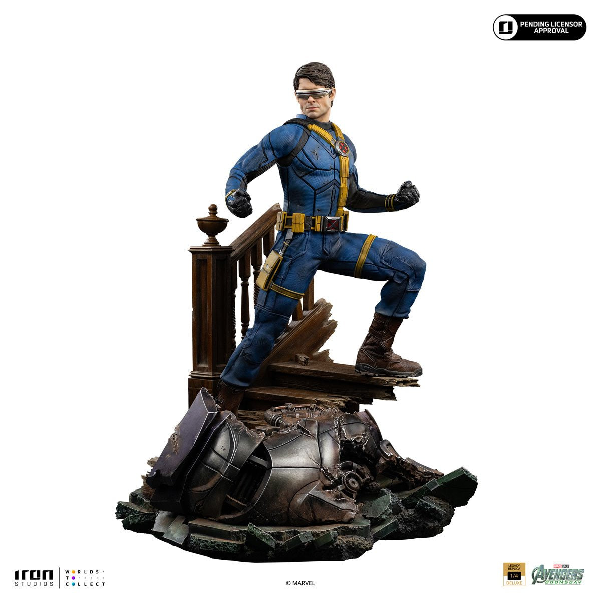 Avengers: Doomsday Cyclops Deluxe Legacy Replica 1:4 Limited Edition Statue - Image 3
