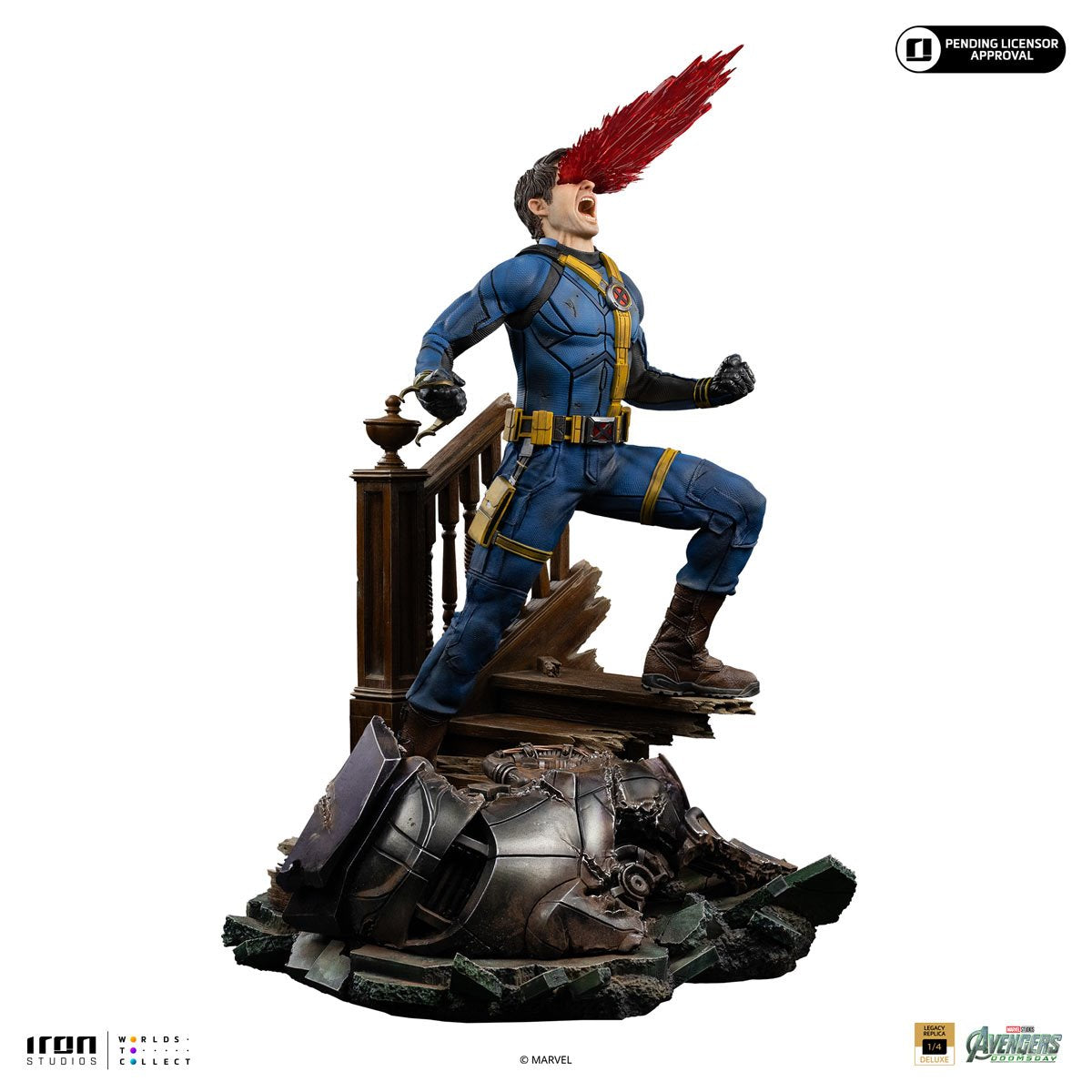 Avengers: Doomsday Cyclops Deluxe Legacy Replica 1:4 Limited Edition Statue - Image 4