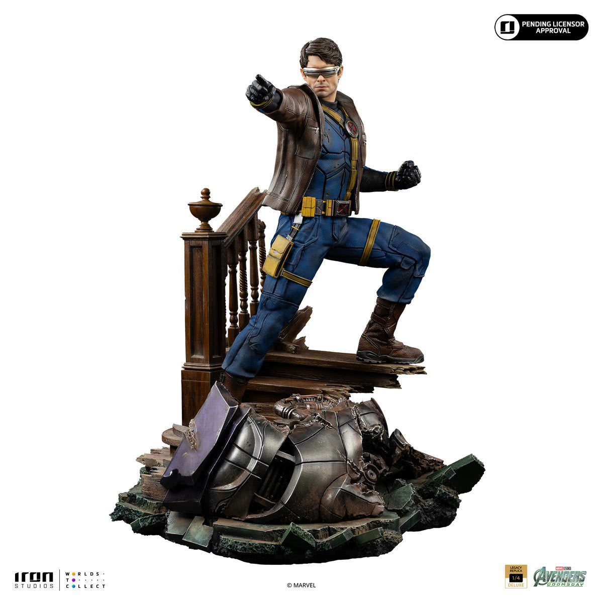 Avengers: Doomsday Cyclops Deluxe Legacy Replica 1:4 Limited Edition Statue - Image 6