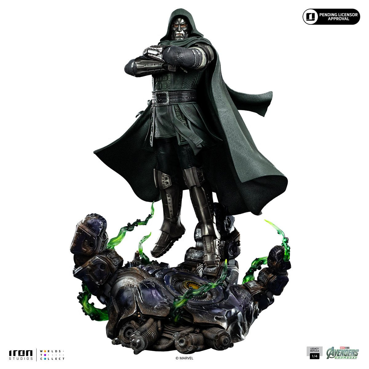 Avengers: Doomsday Doctor Doom Legacy Replica 1:4 Limited Edition Statue - Image 2
