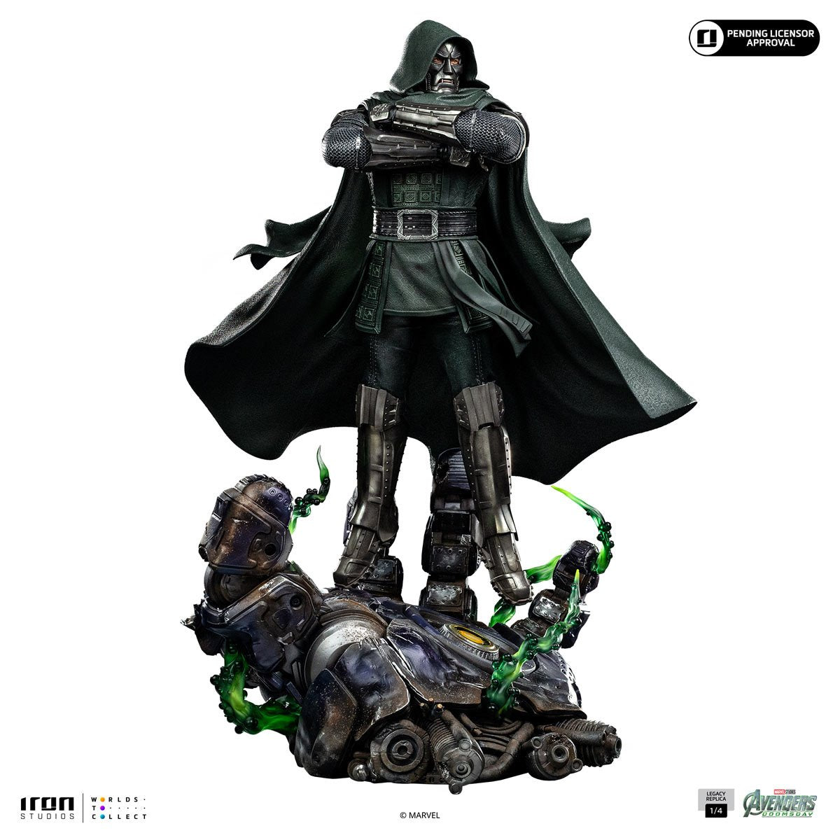 Avengers: Doomsday Doctor Doom Legacy Replica 1:4 Limited Edition Statue - Image 5
