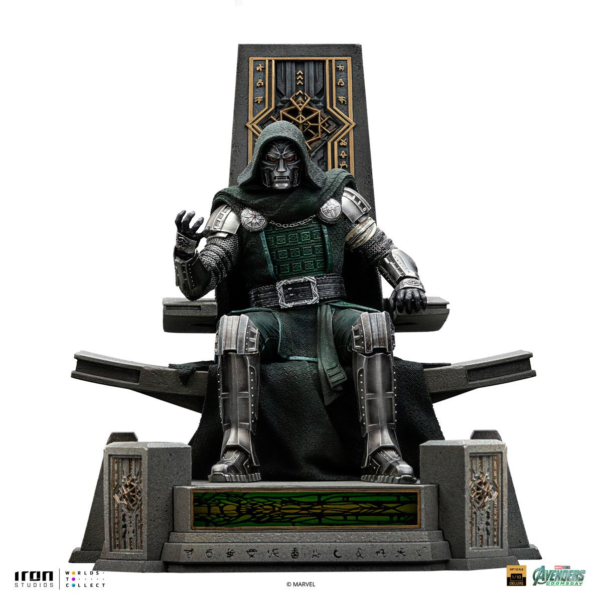 Avengers: Doomsday Doctor Doom on Throne 1:10 Art Scale Limited Edition Statue - Image 2