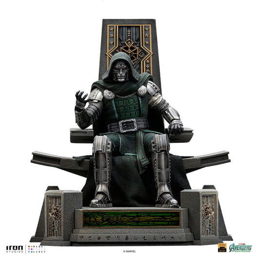 Avengers: Doomsday Doctor Doom on Throne 1:10 Art Scale Limited Edition Statue - Image 2
