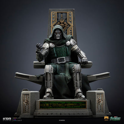 Avengers: Doomsday Doctor Doom on Throne 1:10 Art Scale Limited Edition Statue - Image 3