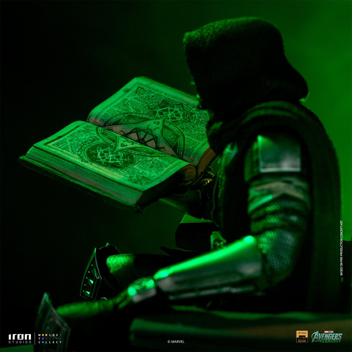 Avengers: Doomsday Doctor Doom on Throne 1:10 Art Scale Limited Edition Statue - Image 10