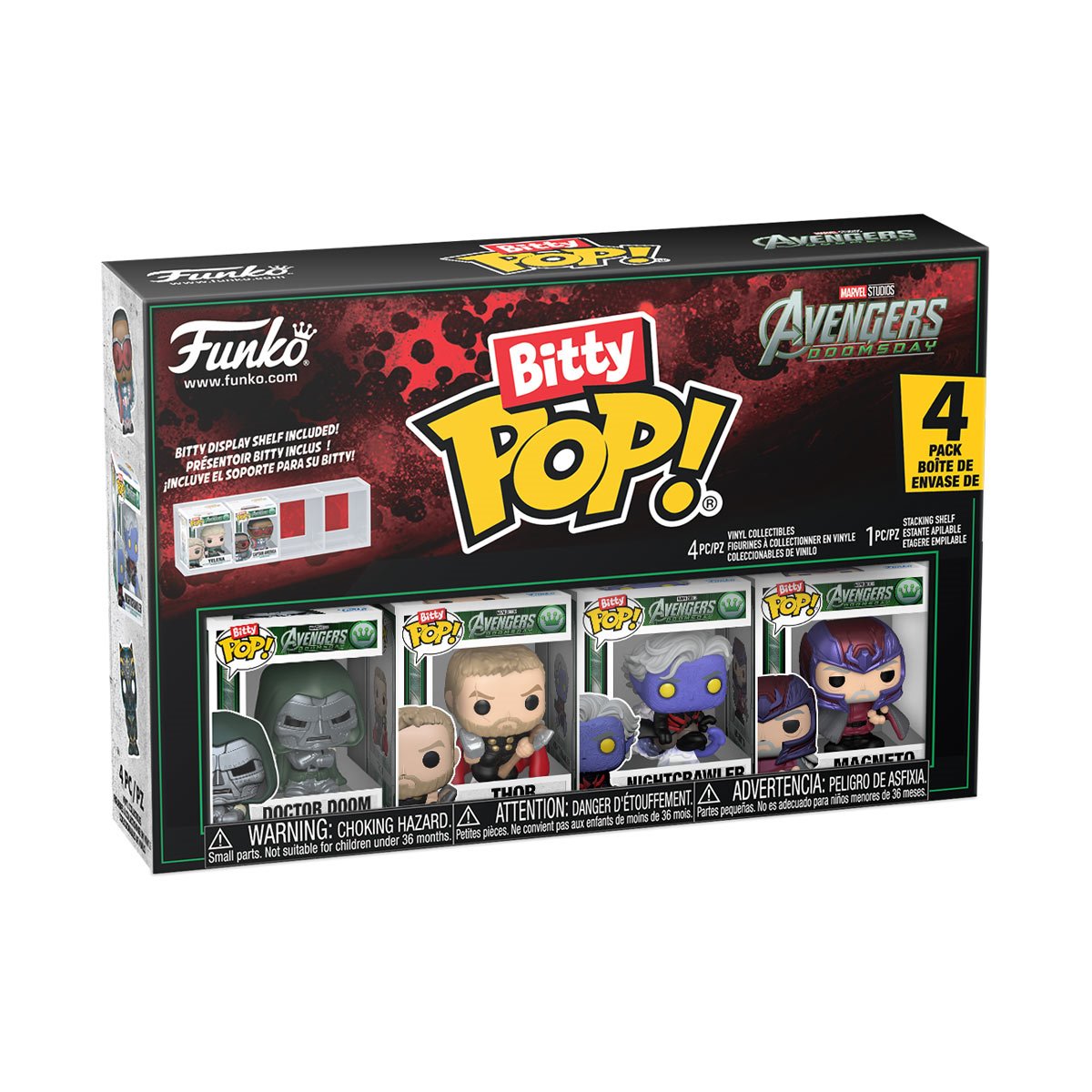 Avengers: Doomsday Doom Funko Bitty Pop! Mini-Figure 4-Pack - Image 7