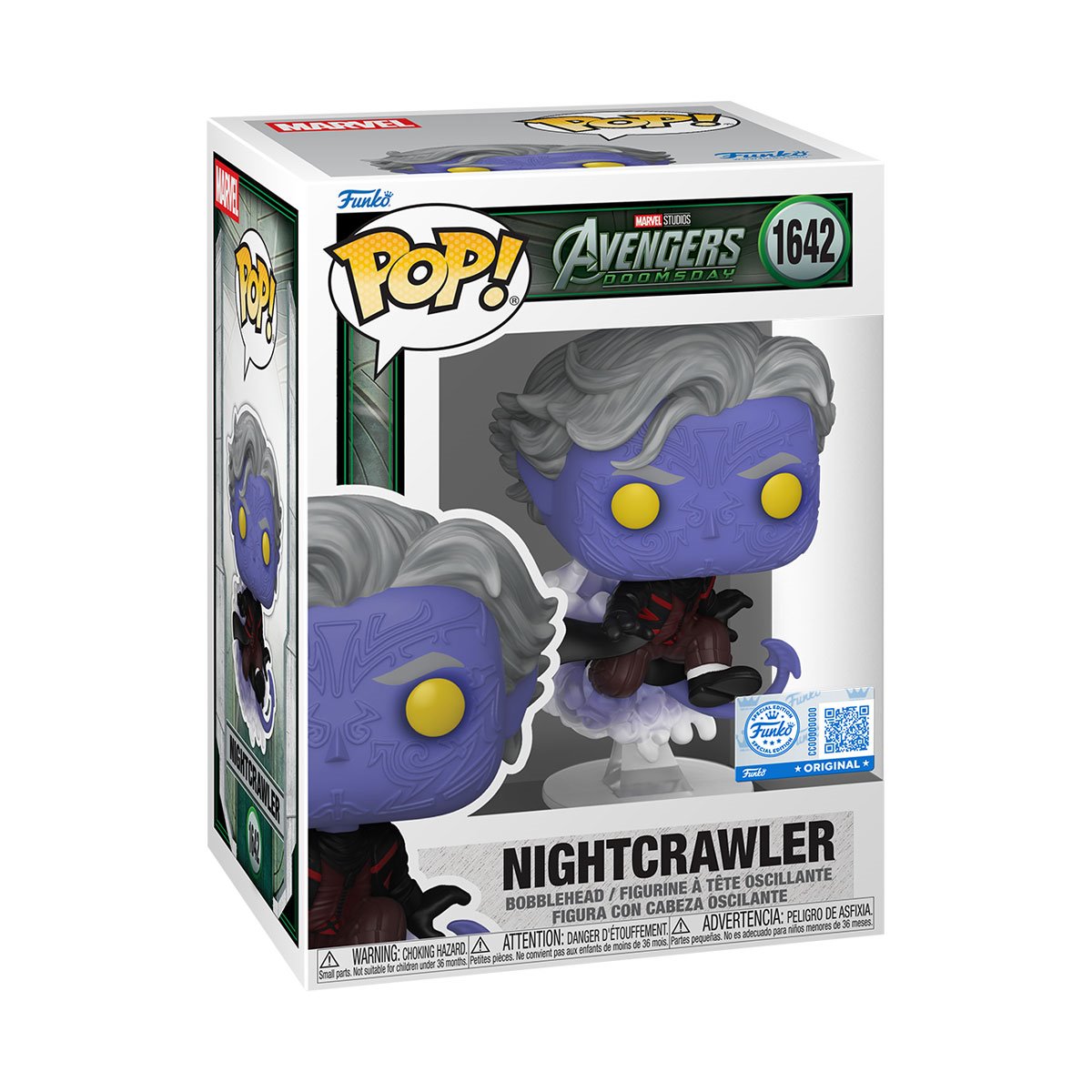 Avengers: Doomsday Nightcrawler Funko Pop! Vinyl Figure - Image 2