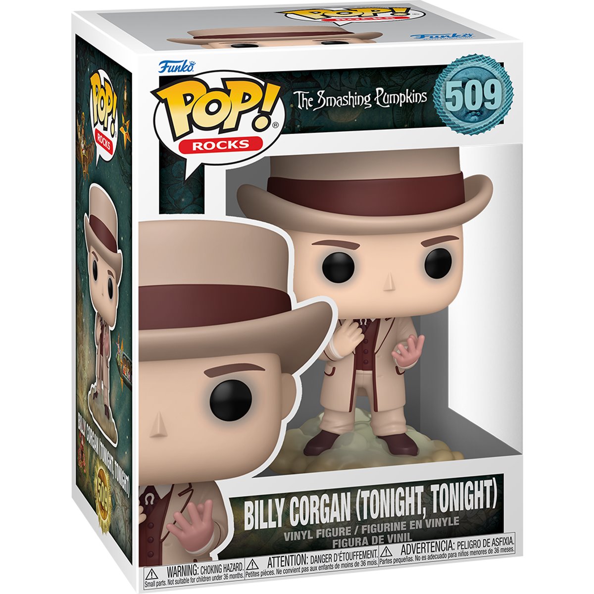 The Smashing Pumpkins Billy Corgan (Tonight, Tonight) Funko Pop! Vinyl Figure #509 - Image 2