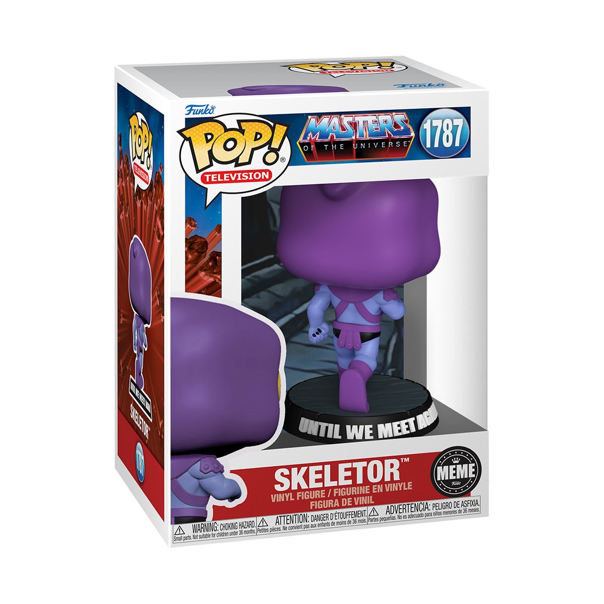 Masters of the Universe Skeletor Running Away Meme Funko Pop! Vinyl Figure #1787 - Image 4