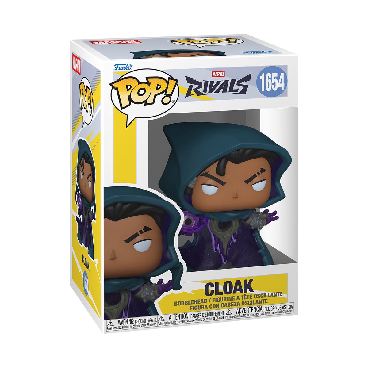 Marvel Rivals Cloak Funko Pop! Vinyl Figure #1654 - Image 2