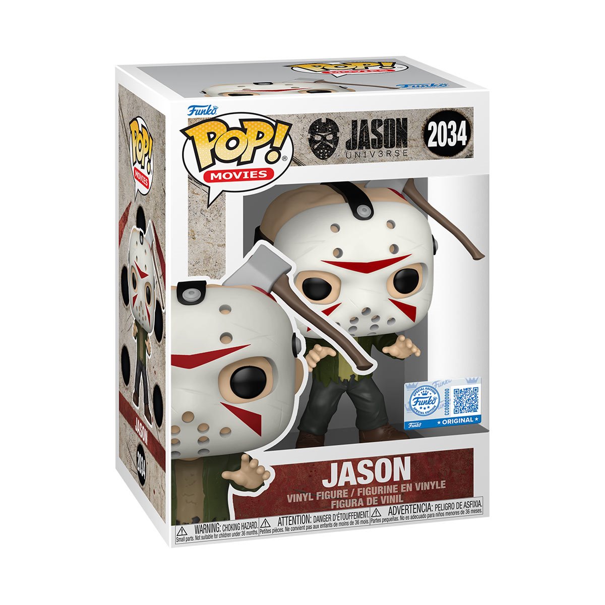 Jason Universe Jason with Axe Head Funko Pop! Vinyl Figure #2034 - Image 3