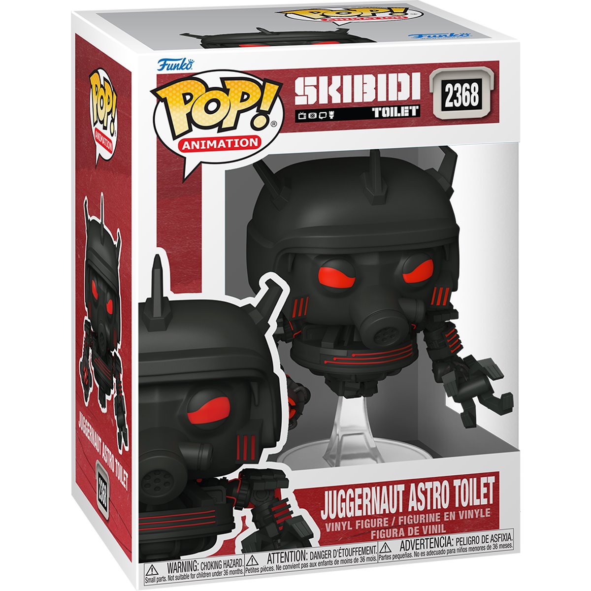 Skibidi Toilet Juggernaut Astro Toilet Funko Pop! Vinyl Figure #2368 - Image 2
