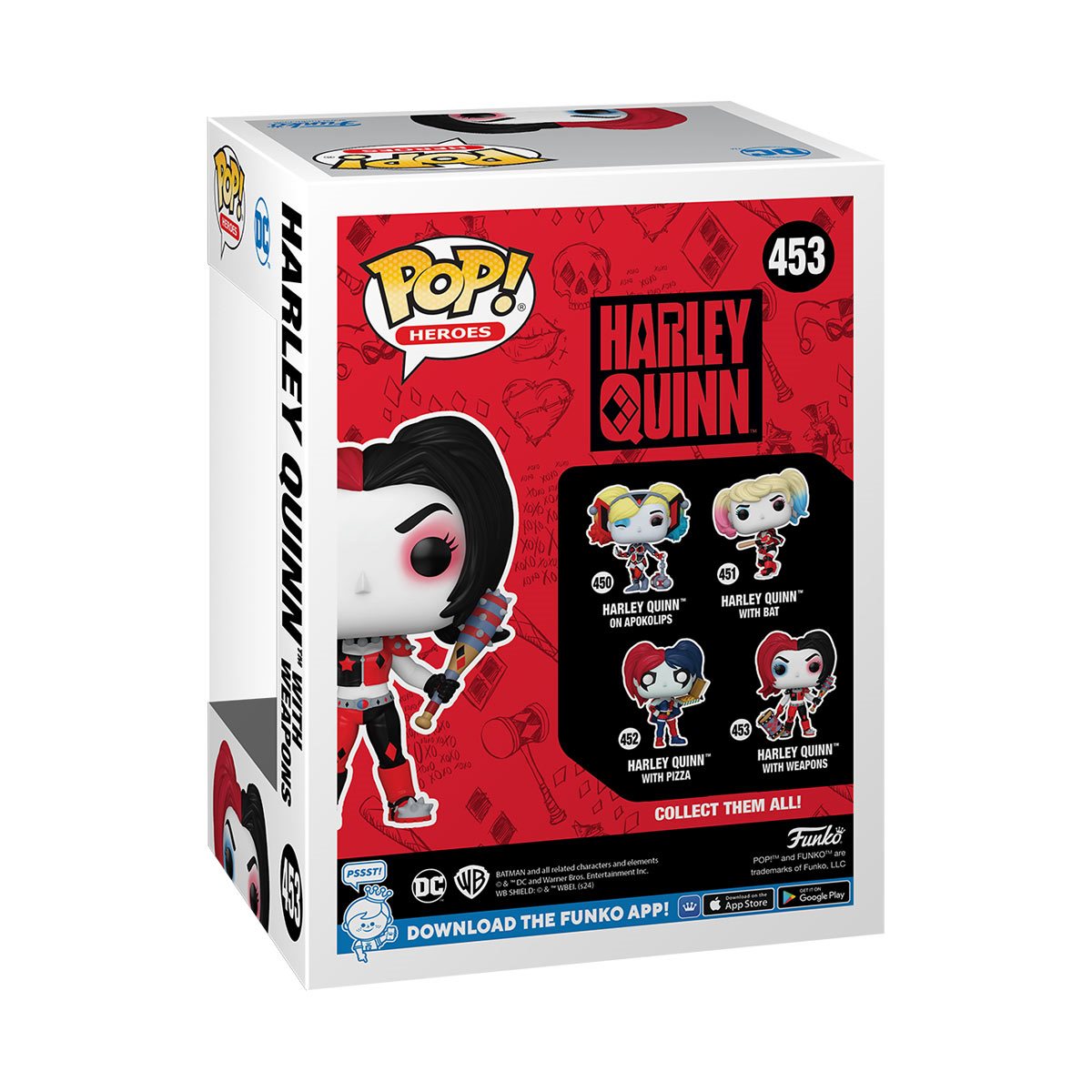 Harley Quinn with Accessories Funko Pop! Vinyl Figure #453 - Image 3