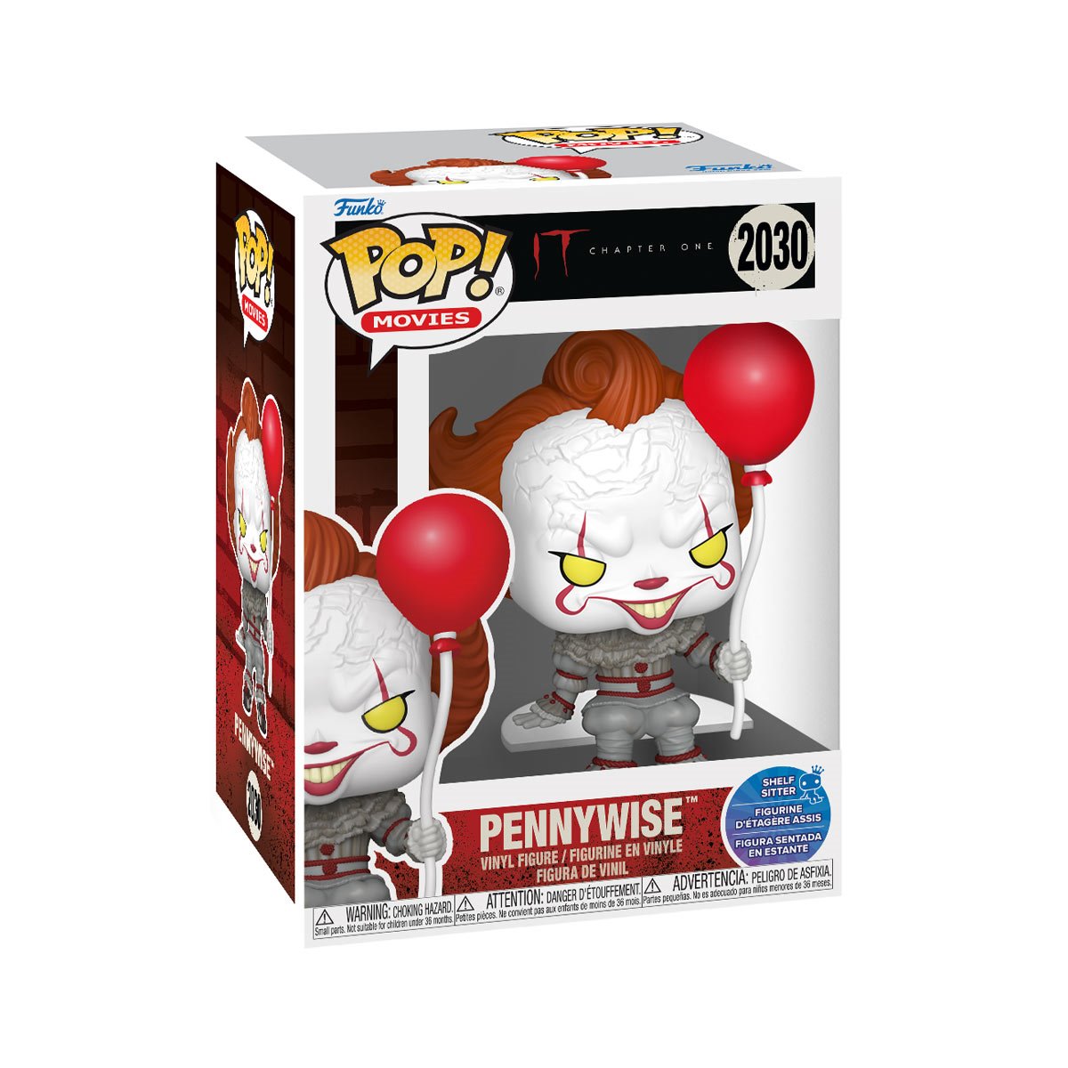 It Pennywise Funko Pop! Vinyl Figure Shelf Sitter #2030 - Image 2