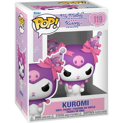 Hello Kitty Kuromi 20th Anniversary Kuromi (Grumpy) Funko Pop! Vinyl Figure #119 - Image 2
