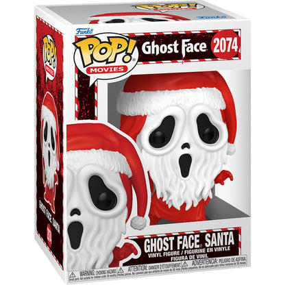 Ghost Face Santa Horror Holiday Funko Pop! Vinyl Figure #2074 - Image 2
