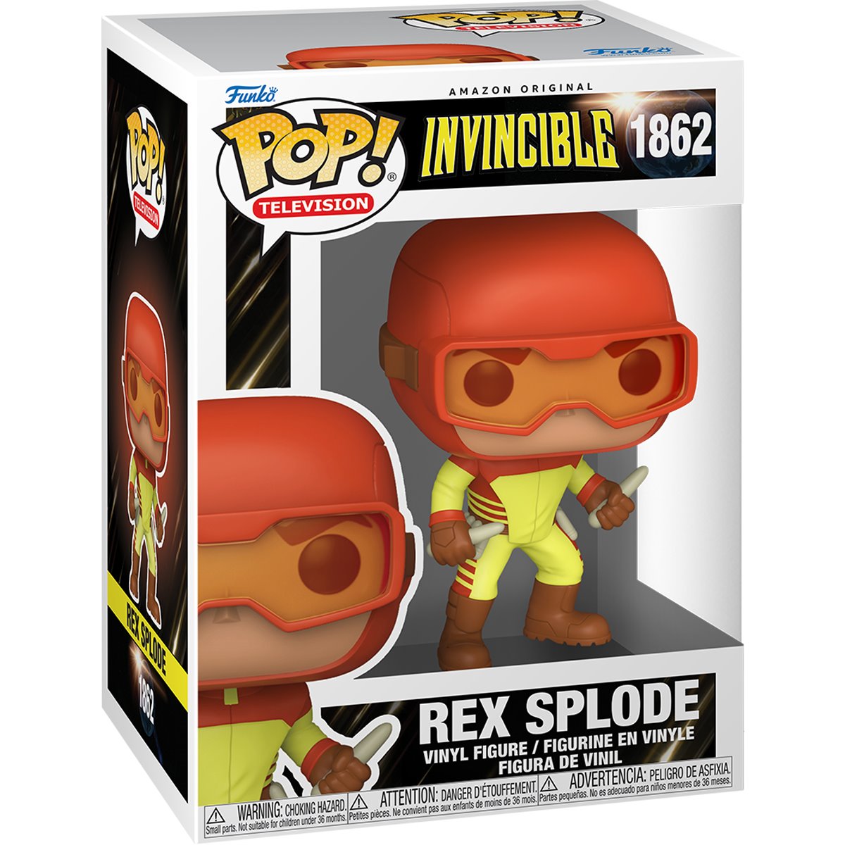Invincible Rex Splode Funko Pop! Vinyl Figure #1862 - Image 3