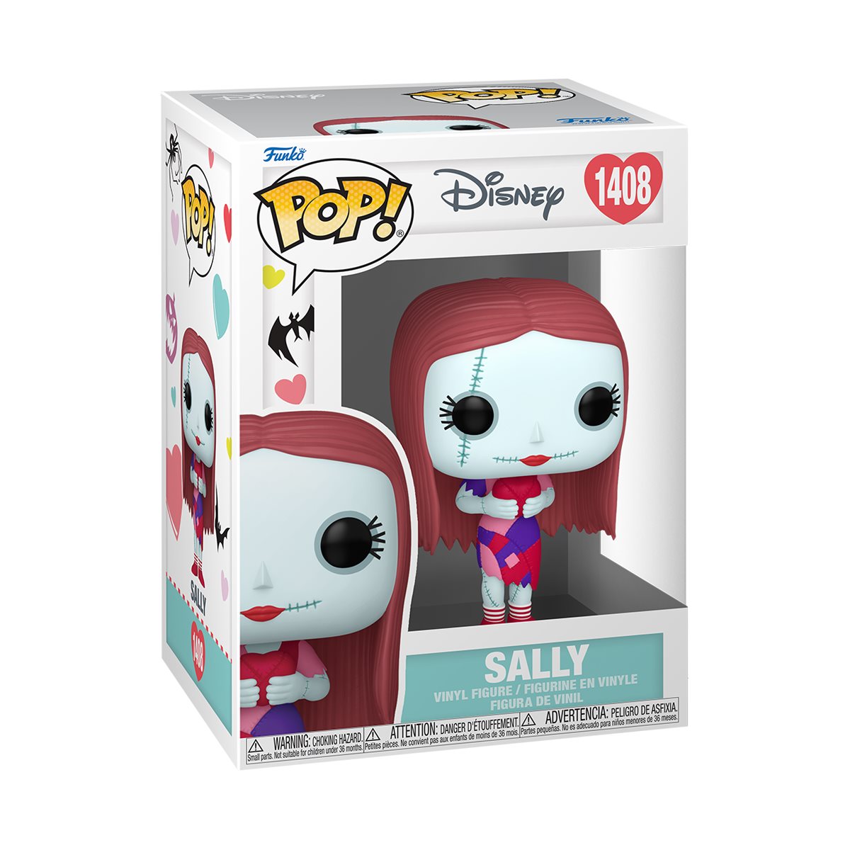The Nightmare Before Christmas Valentines Sally Funko Pop! Vinyl Figure #1408 - Image 2
