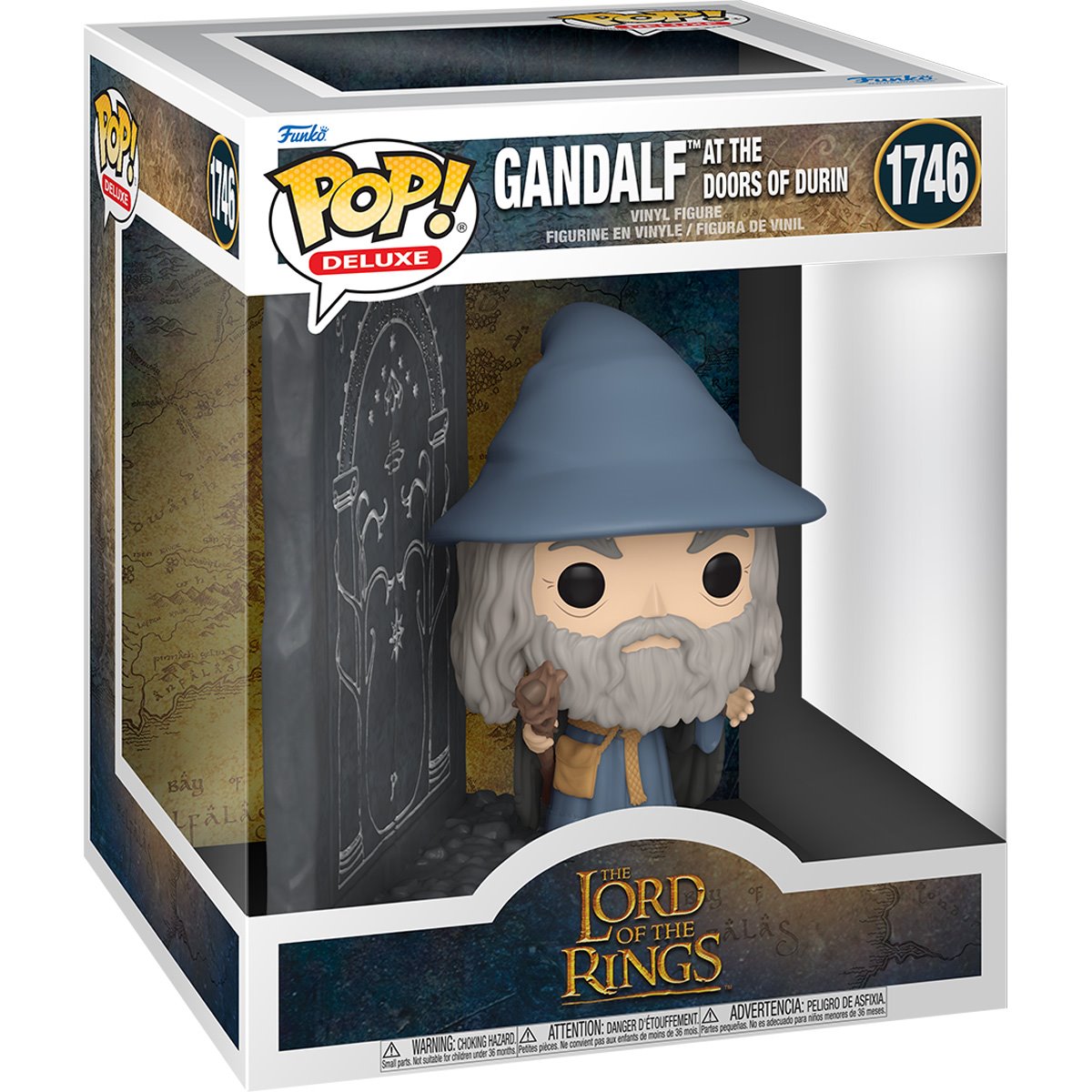 The Lord of the Rings Gandalf at The Doors of Durin Deluxe Funko Pop! Vinyl Figure #1746 - Image 2