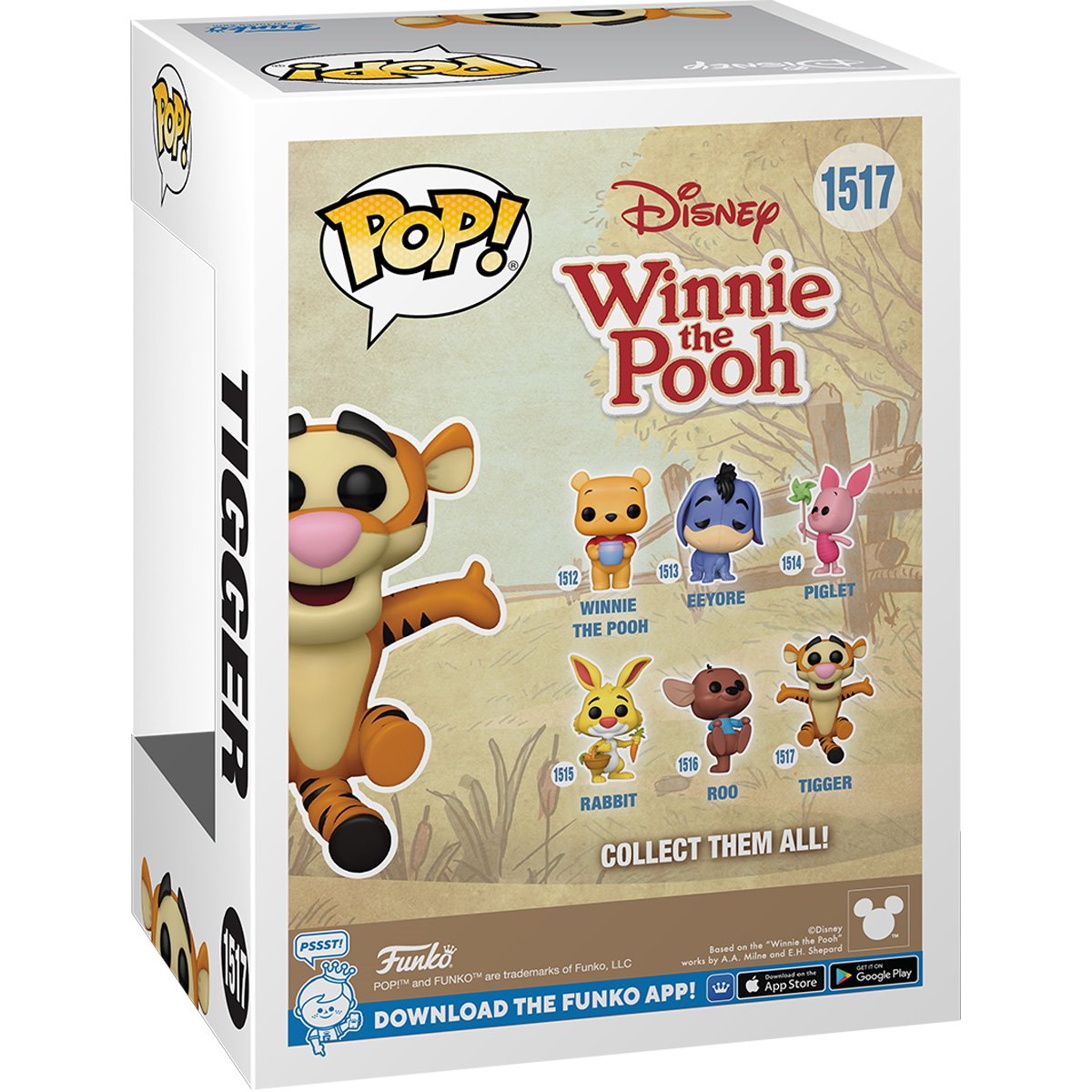 Winnie the Pooh Tigger Funko Pop! Vinyl Figure #1517 - Image 3