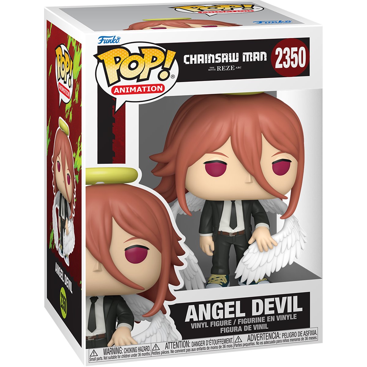 Chainsaw Man - The Movie: Reze Arc Angel Devil Funko Pop! Vinyl Figure #2350 - Image 2