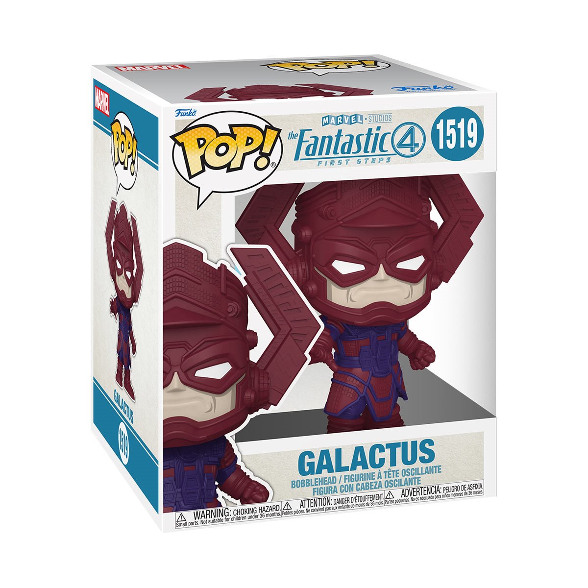 The Fantastic Four: First Steps Galactus Super 6 3/4-Inch Funko Pop! Vinyl Figure #1519 - Image 2
