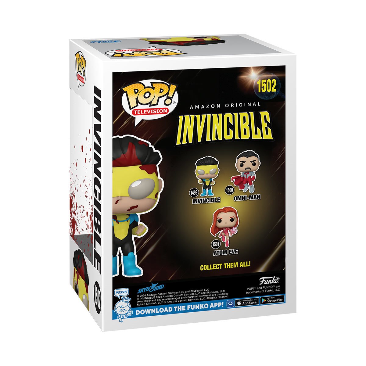 Invincible with Broken Mask Bloody Funko Pop! Vinyl Figure #1502 - Specialty Series - Image 3