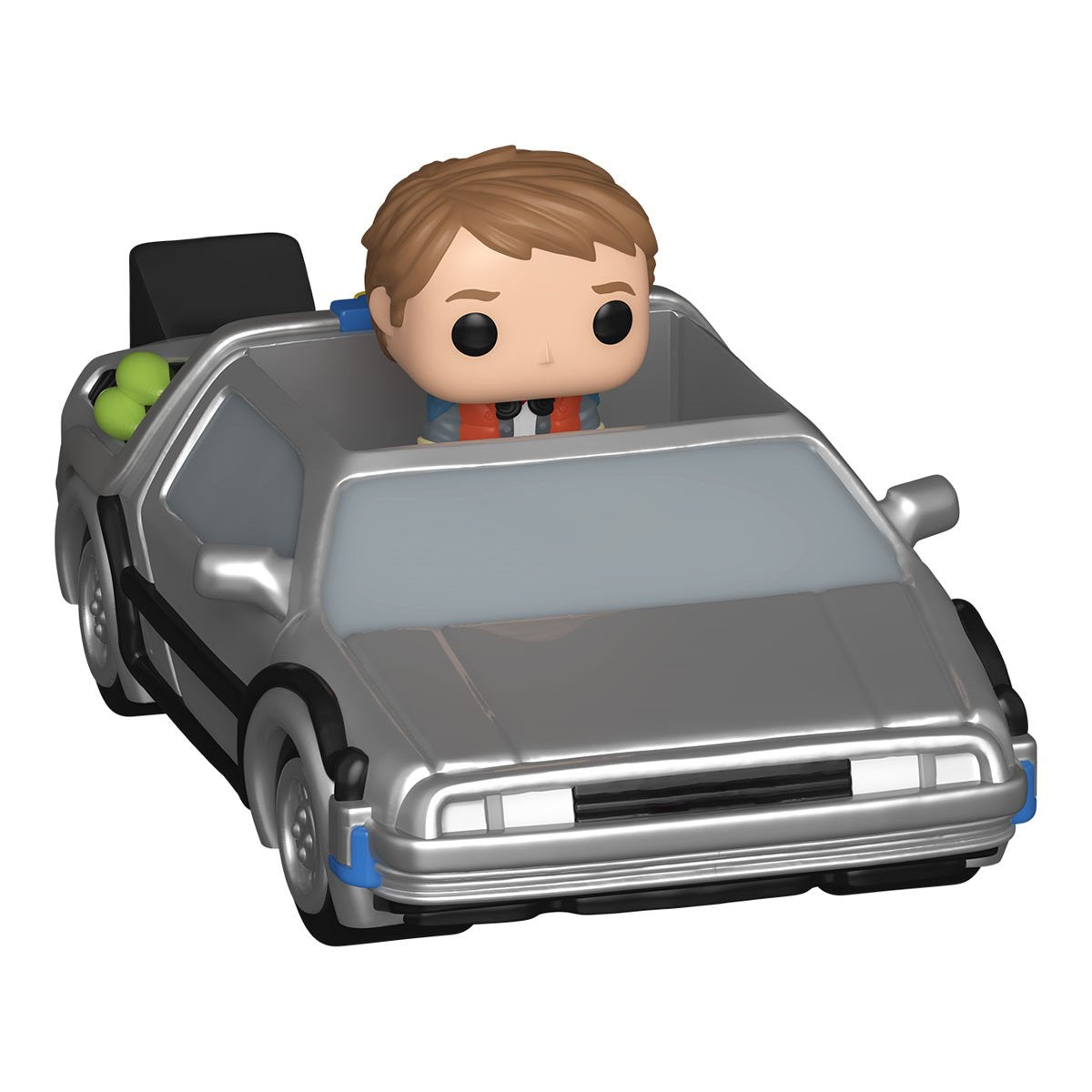 Back to the Future Marty McFly and Time Machine Funko Bitty Pop! Ride - Image 2