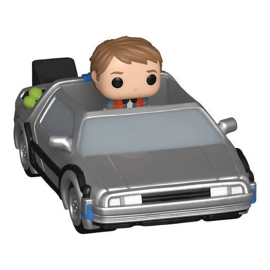 Back to the Future Marty McFly and Time Machine Funko Bitty Pop! Ride - Image 2