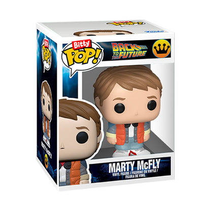 Back to the Future Marty McFly and Time Machine Funko Bitty Pop! Ride - Image 4