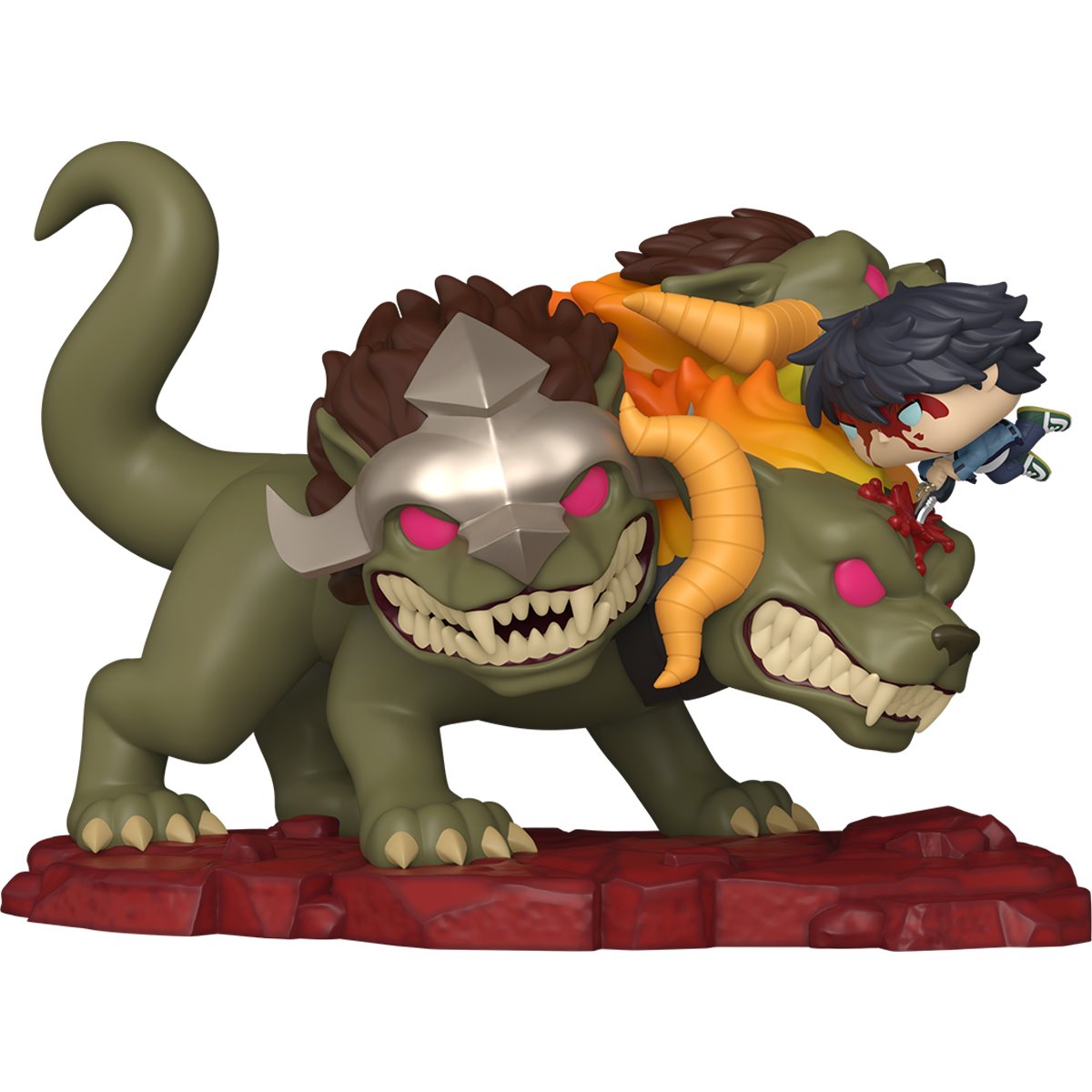Solo Leveling Jinwoo Vs. Cerberus Deluxe Funko Pop! Vinyl Figure #2272