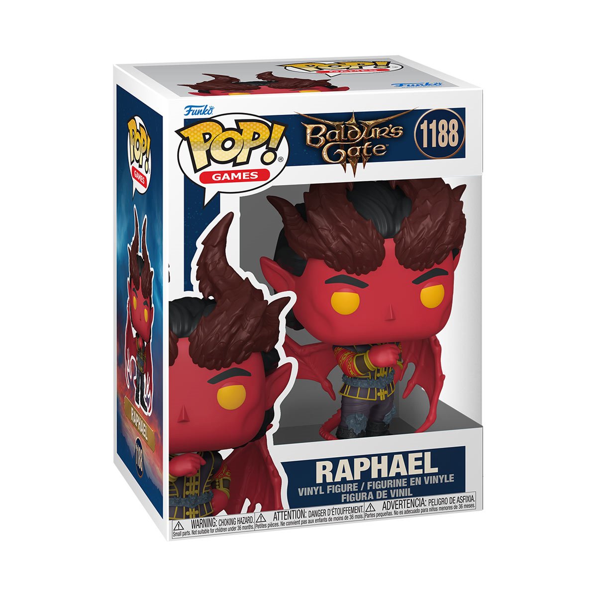 Baldur's Gate 3 Raphael Funko Pop! Vinyl Figure #1188