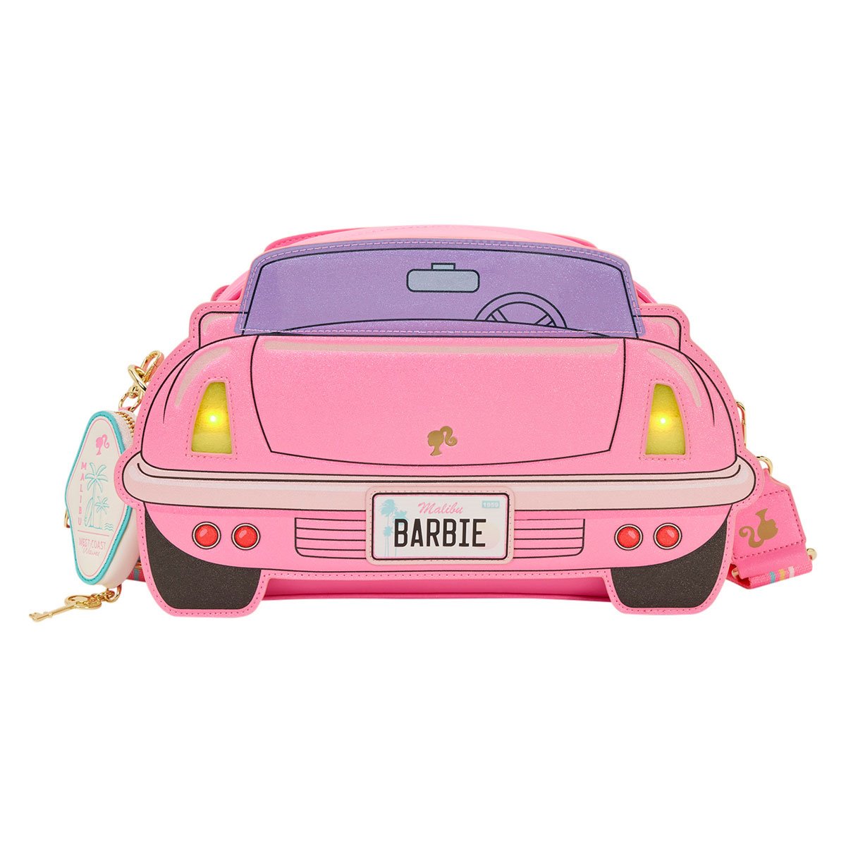 Barbie Car Light-Up Crossbody Bag - Image 2