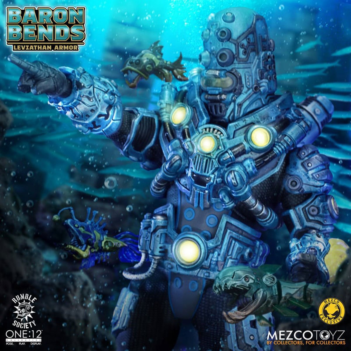 Baron Bends: Leviathan Armor Rumble Society One:12 Collective Action Figure - Image 6