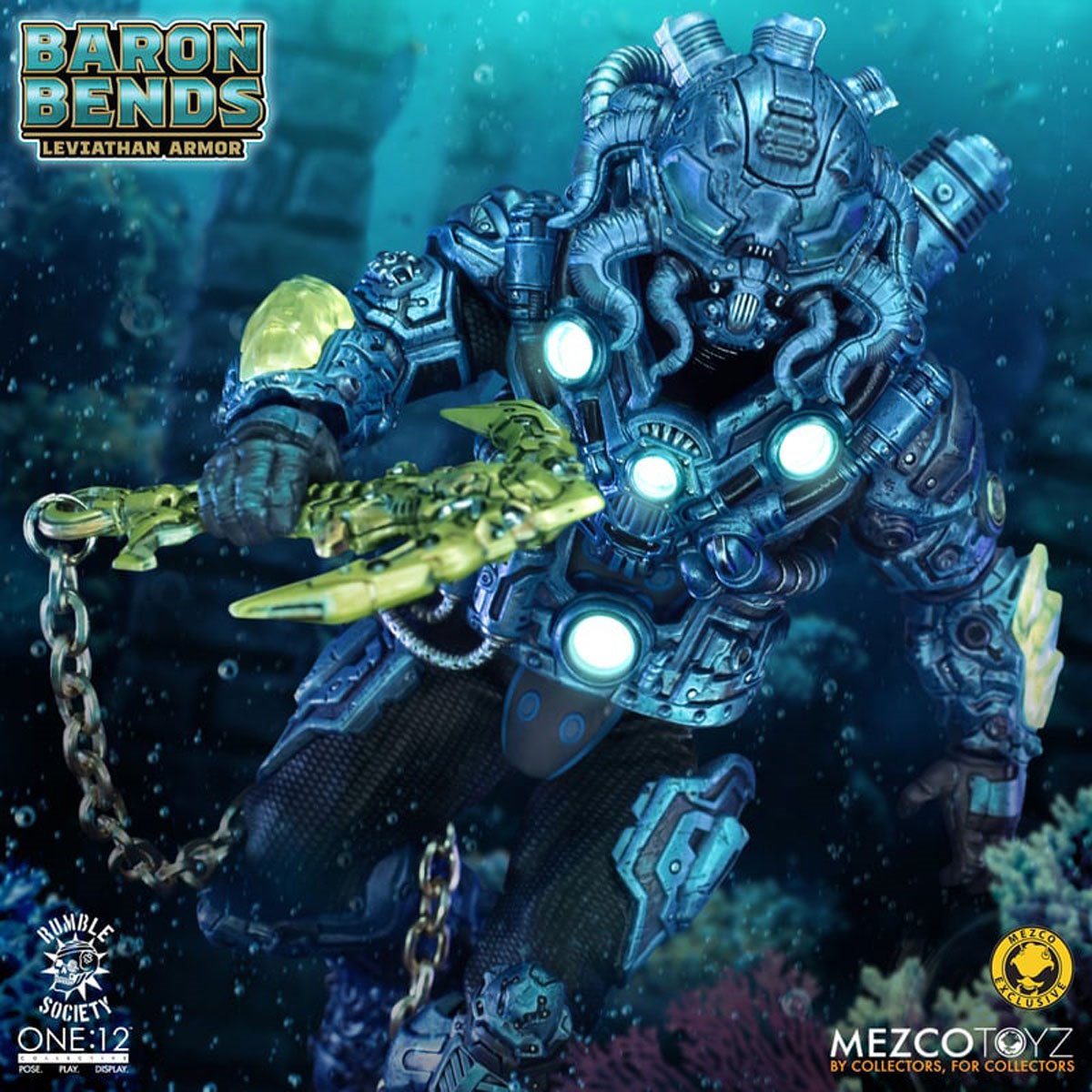 Baron Bends: Leviathan Armor Rumble Society One:12 Collective Action Figure - Image 7