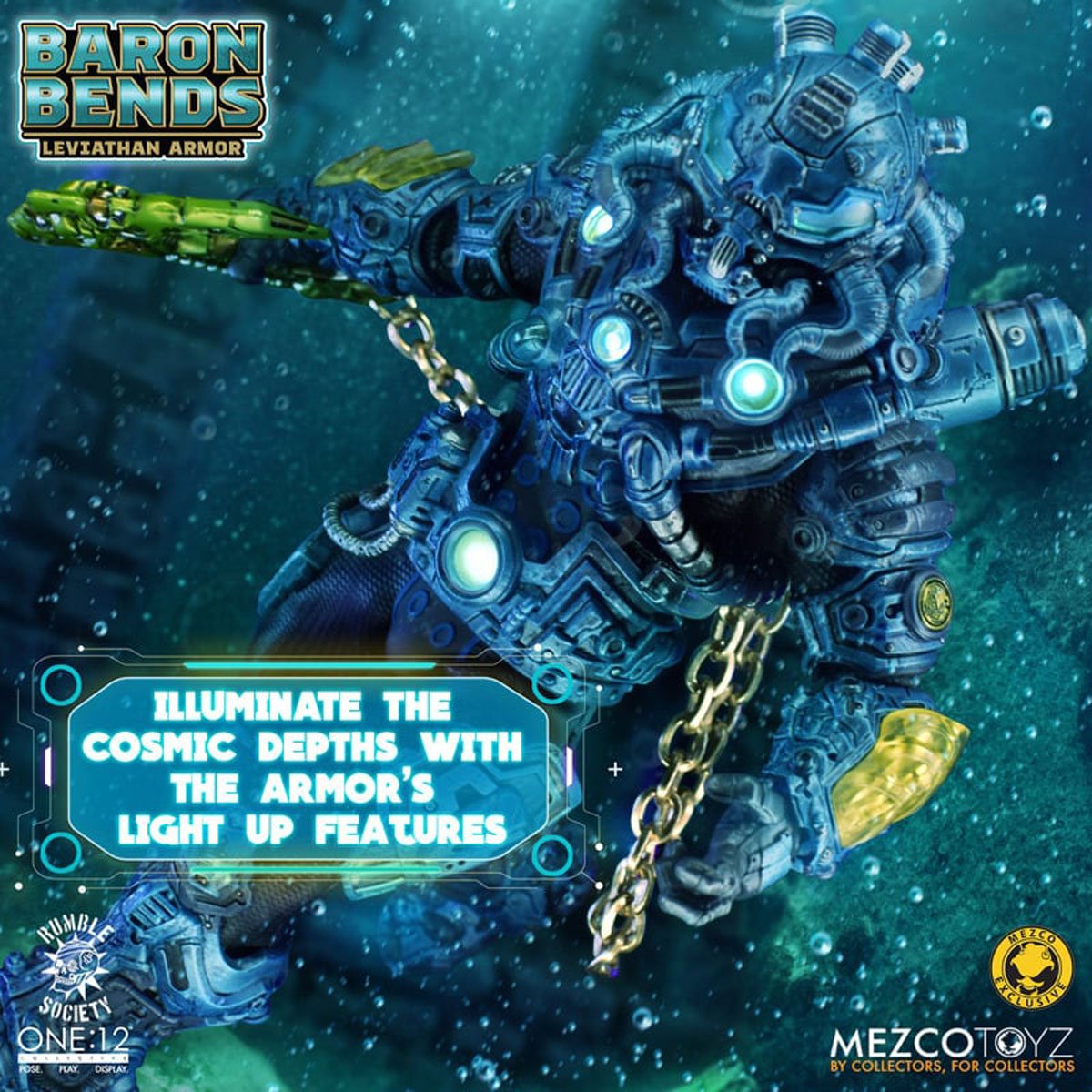 Baron Bends: Leviathan Armor Rumble Society One:12 Collective Action Figure - Image 10