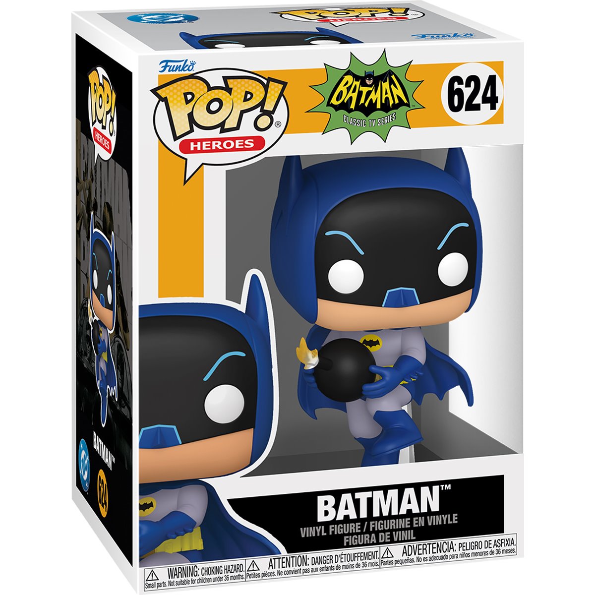 Batman 1966 Batman Funko Pop! Vinyl Figure #624 - Image 2