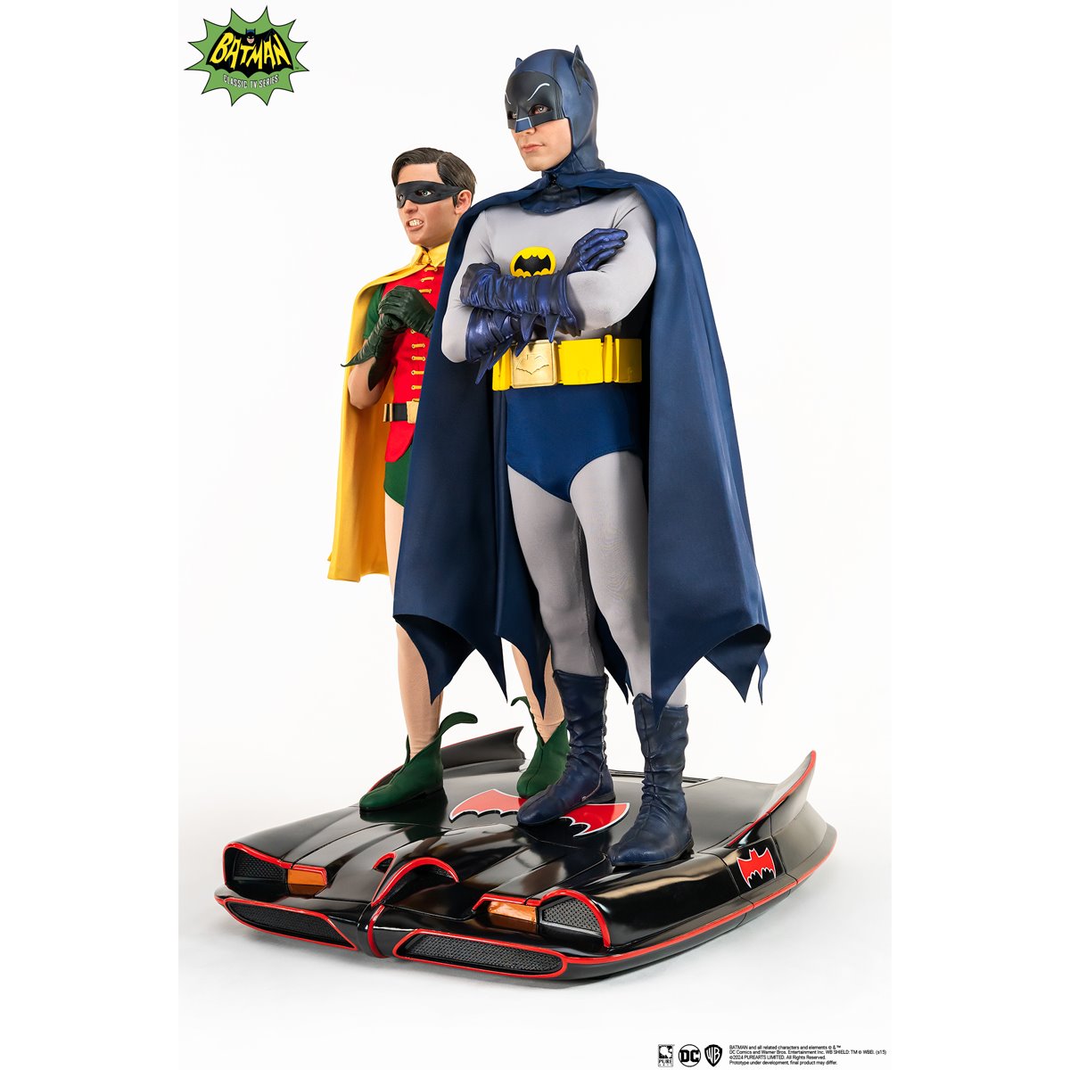Batman 1966 Classic TV Series Batman and Robin 1:4 Scale Resin Statue - Image 9