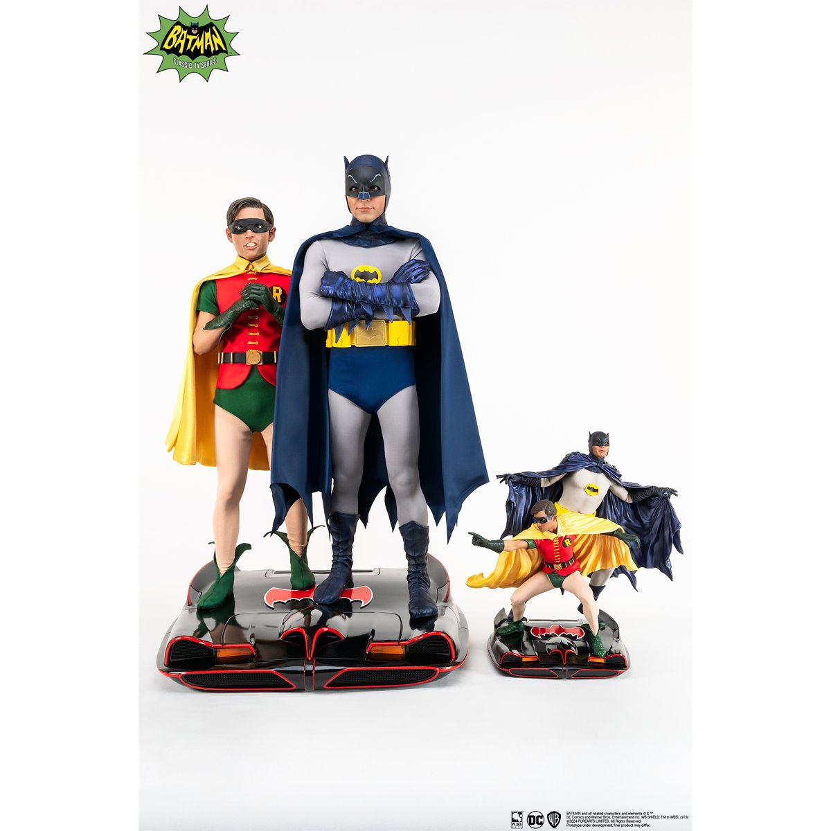 Batman 1966 Classic TV Series Batman and Robin 1:4 Scale Resin Statue - Image 10