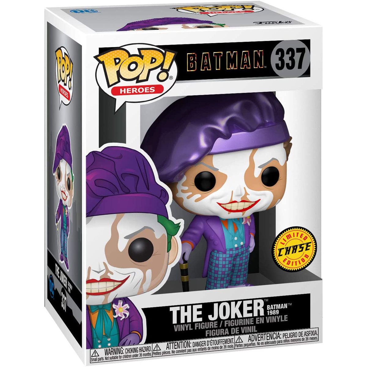 Batman 1989 Joker Funko Pop! Vinyl Figure #337 - Image 5