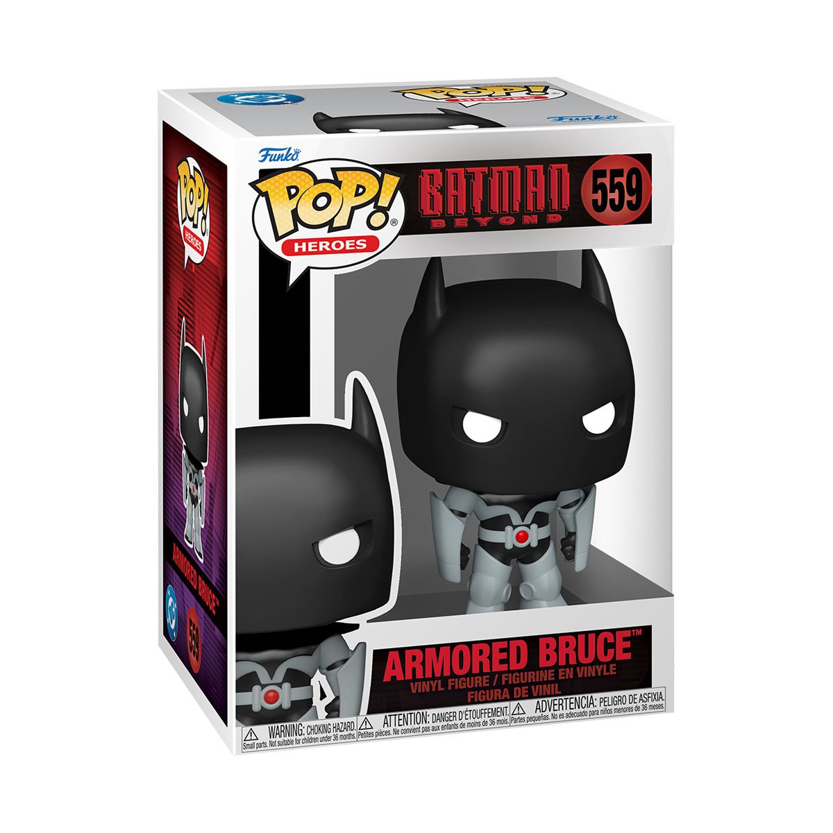 Batman Beyond Armored Bruce Funko Pop! Vinyl Figure #559 - Image 2