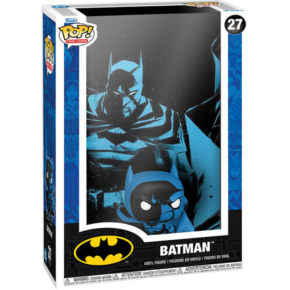 Batman Black & Blue Funko Pop! Comic Cover Figure #27 with Case