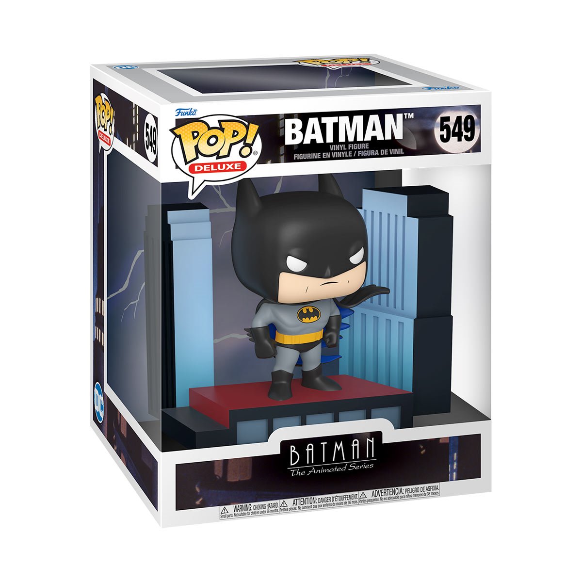 Batman: The Animated Series Batman Deluxe Funko Pop! Vinyl Figure #549 - Image 2