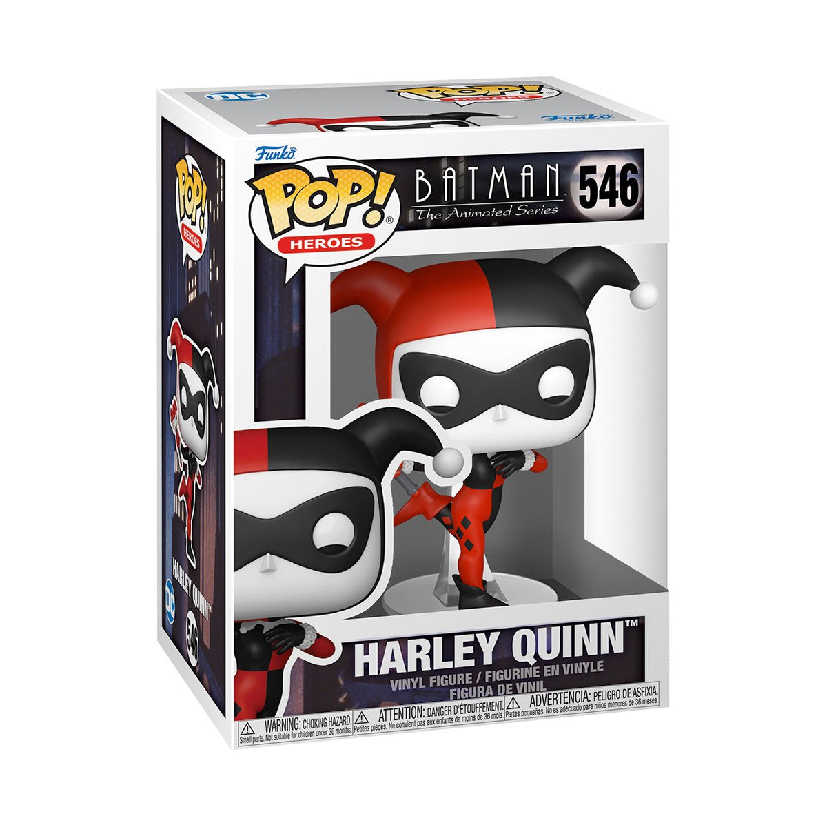 Batman: The Animated Series Harley Quinn Funko Pop! Vinyl Figure #546 - Image 2