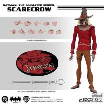 Batman: The Animated Series Scarecrow One 12 Collective Action Figure - Image 2