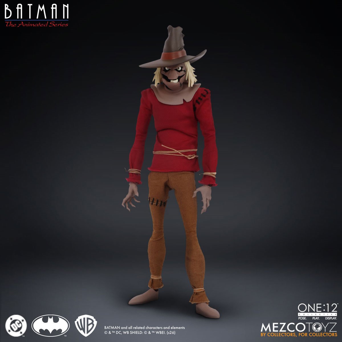 Batman: The Animated Series Scarecrow One 12 Collective Action Figure - Image 5