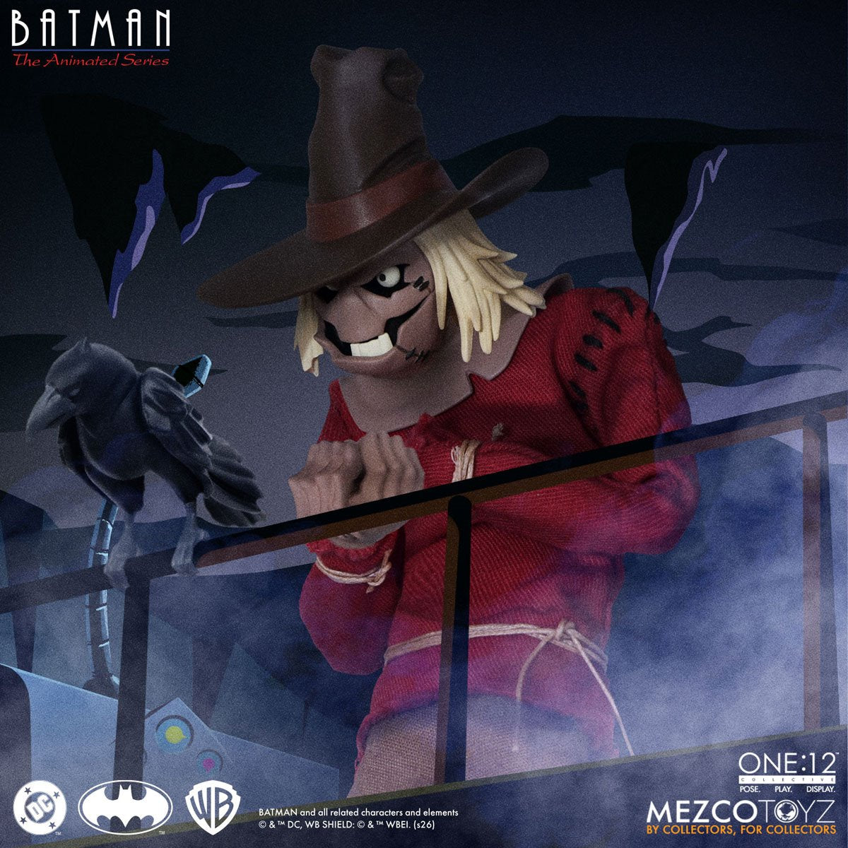 Batman: The Animated Series Scarecrow One 12 Collective Action Figure - Image 6