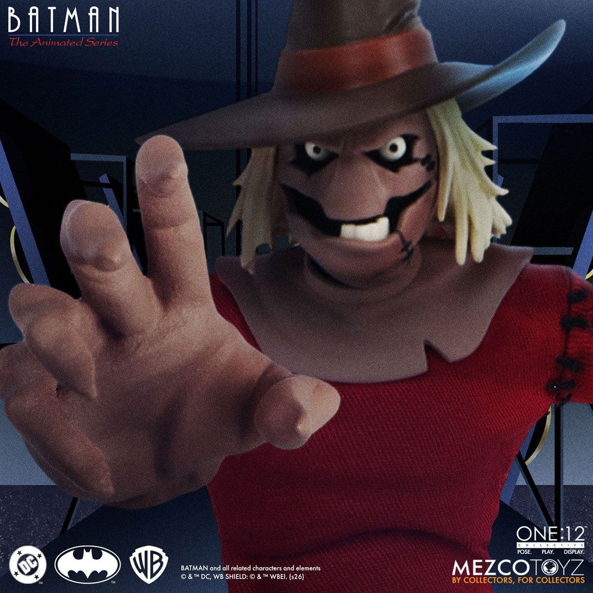 Batman: The Animated Series Scarecrow One 12 Collective Action Figure - Image 7