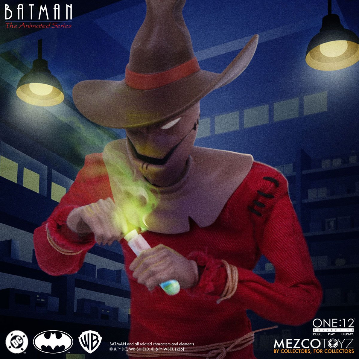 Batman: The Animated Series Scarecrow One 12 Collective Action Figure - Image 8